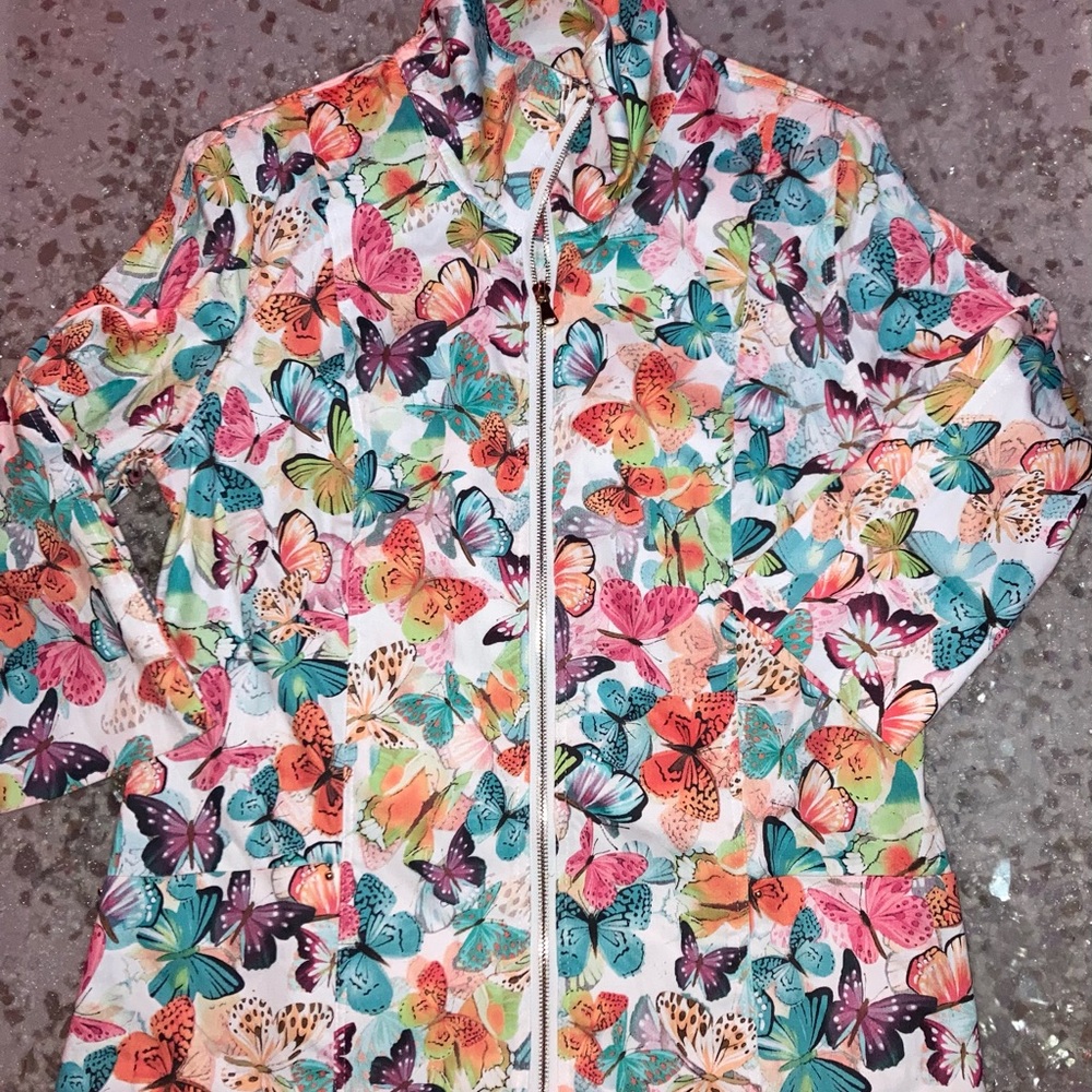 DRAPERS AND DAMONS WHITE SUMMER COAT